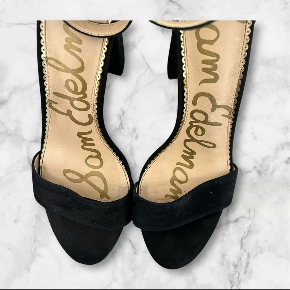 Sam Edelman Womens Black Heels Size 9